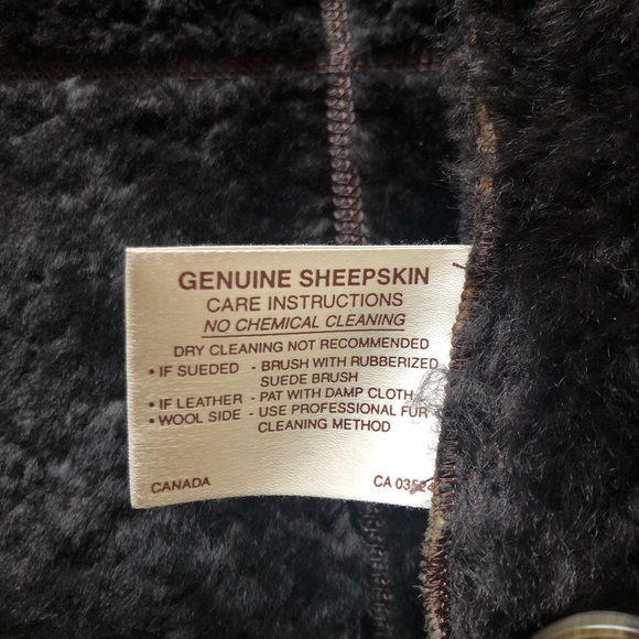 Sheepskin vintage coat - Picture 4 of 6